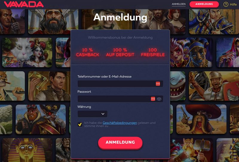 Игры казино Vavada